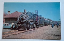 CT Postcard Terryvile Connecticut New Haven Railroad Engine Locomotive #97