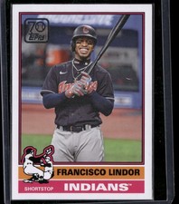 2021 Topps #70YT-26 Francisco Lindor 70 Years of Topps Baseball (Series 1)