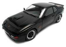 AUTOart 1/18 Porsche 924 Carrera GT '80 black model car
