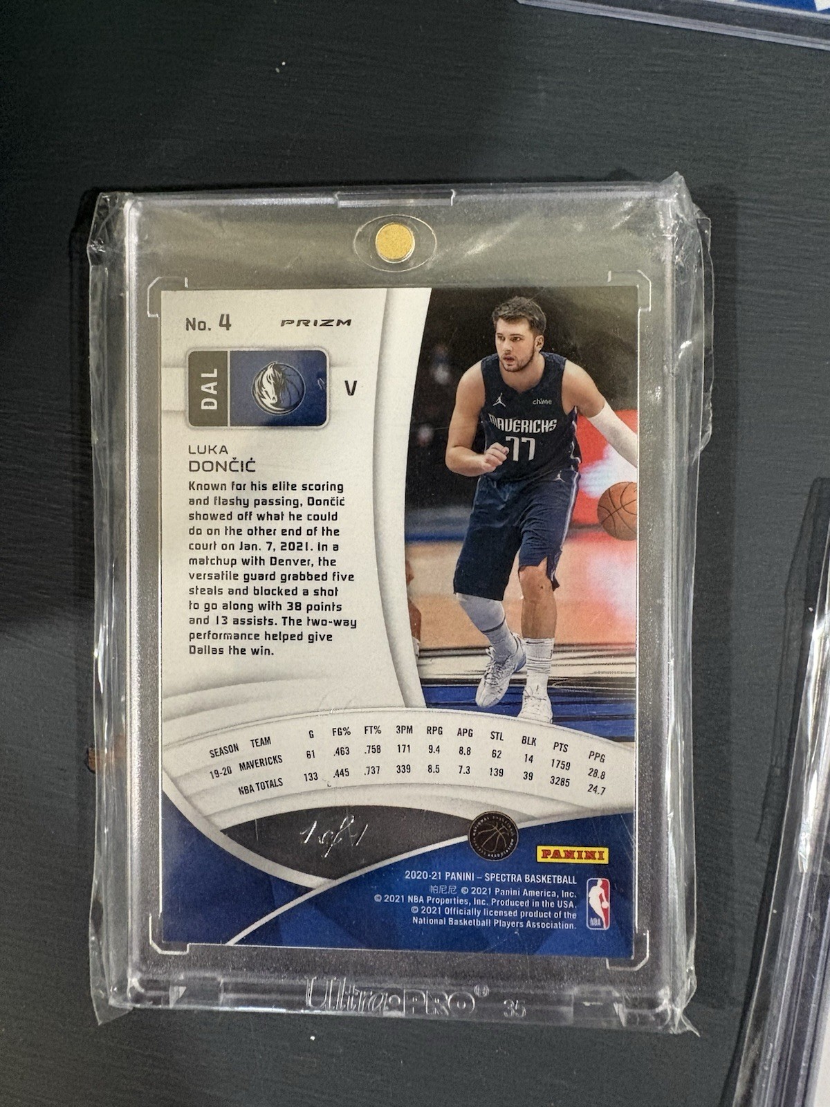 NBA/MLB 29 sport card lot with Luka Doncic 1 of 1 plus some auto’s
