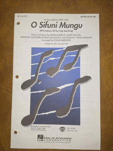 O Sifuni Mungu (All Creatures of Our God and King) by Maddux, McCall, Mulohgoy