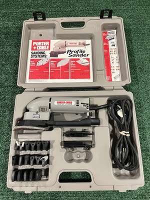 #ad Porter Cable Profile Sander Model 444 Preowned $68.35