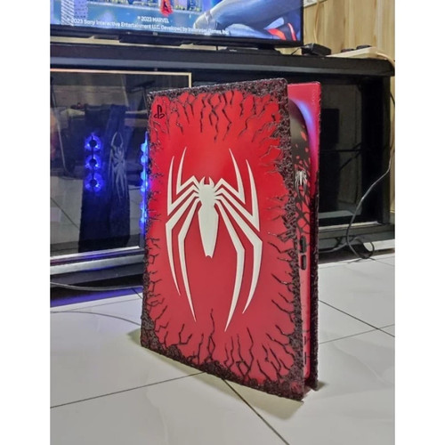 Marvel Spider-Man 2 PlayStation 5 PS5 Faceplate 2pcs Case PM Choose a Design - Picture 2 of 8