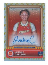 2023 Topps Chrome McDonald's All-American Basketball Cards Checklist 19