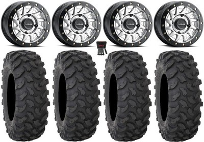 Raceline Squad Bdlk 15'' Wheels Si +38mm 35'' XTR370 Tires Can-Am Defender