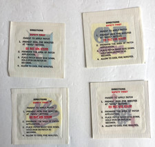 Kellogg&rsquo;s Iron-On Transfer Patch Lot of 4 Sealed NOS Cereal Premium Vtg