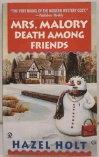 Death among Friends by Hazel Holt (1999, Uk- a Format Paperback)