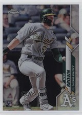 2020 Topps Chrome Refractor Seth Brown #23 Rookie RC e7b