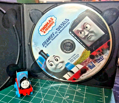Thomas & Friends Steamies Vs Diesels DVD Bonus Minis Gordon Train Engine Lot