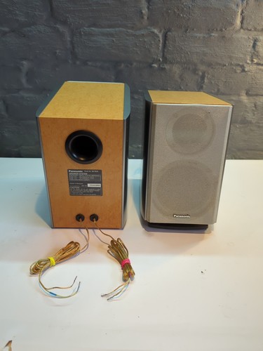 Panasonic SB-PM28 Bi-Wire Bookshelf Hi-Fi Loud Speakers, 70W 6ohm Working - Picture 4 of 10