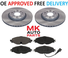 PER SKODA OCTAVIA 2.0 TDI 5E SET DISCHI E PASTIGLIE FRENO ANTERIORI DAL 2016 AL 2020 312MM