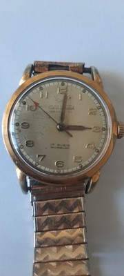 AÉROWATCH Uhr - Vintage - 17 Rubis - Incabloc - funktionsfähig 