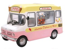 OXFORD DIECAST 1/43 1975 BEDFORD CF MORRISON ICE CREAM VAN JORDANS ICES 43CF004