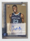 Cedric Coward 2025-26 Topps Chrome Rookie Autographs #TCAR-CC RC AUTO Grizzlies