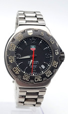 TAG Heuer Formula 1 Professional Quartz Watch Black Dial Luminous Hands Lot.H33