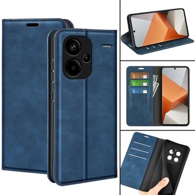 Handy Tasche Schutz Hüllle mit Kartenfächer Magnetverschluss Cover Case Etui