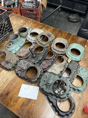 Detroit Diesel Blower 12v-71 End Cover Plates Lot Of 16 Blower