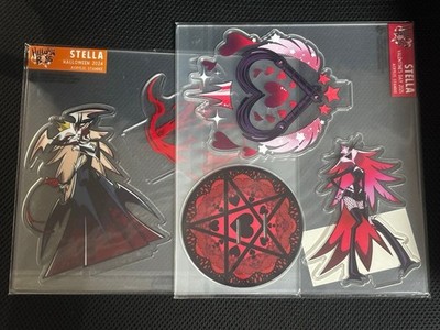 Helluva Boss Stella Acryl Ständer Halloween Valentinstag Sammlerstück Display