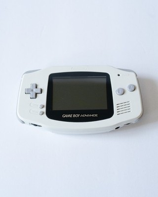 Nintendo Game Boy Advance Arctic White AGB-001 Working and With Free Shipping!