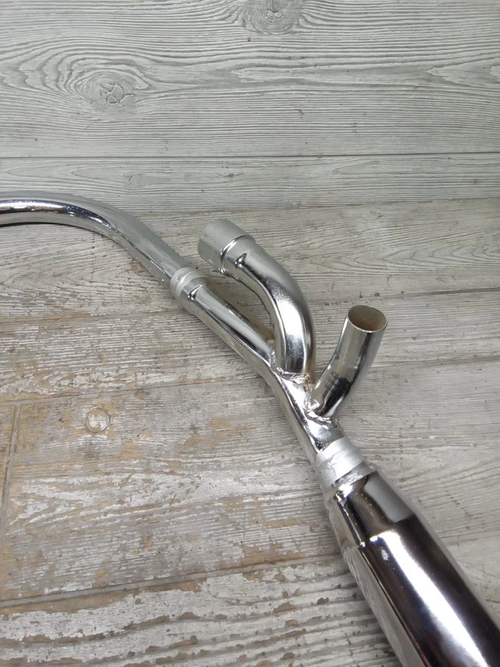 1980-1983 Kawasaki KZ550 KZ 550 Silenciador Esquerdo Cabeçalho de Escape Pjpe 18001-1303 - Imagem 3 de 4