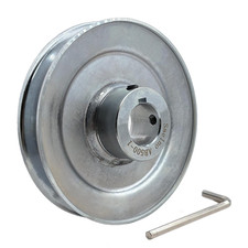 AB500-1 Single Groove Web Sheaves,V Belt Pulley 1 Inch Bore 5" Od,Motor Pulley C