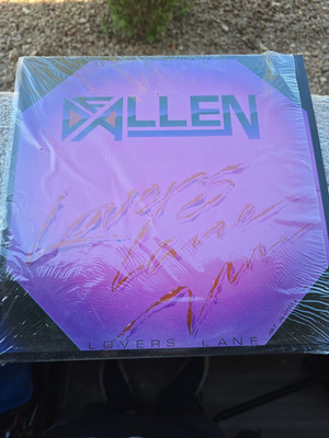 D Allen Lovers Lane 1997 Signed Private Press Soul R&B Funk LP 12in Near Mint
