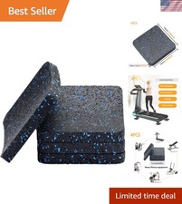 4 PCS Rubber Anti-Vibration Pads - Ultimate Protection for Exercise Equipment