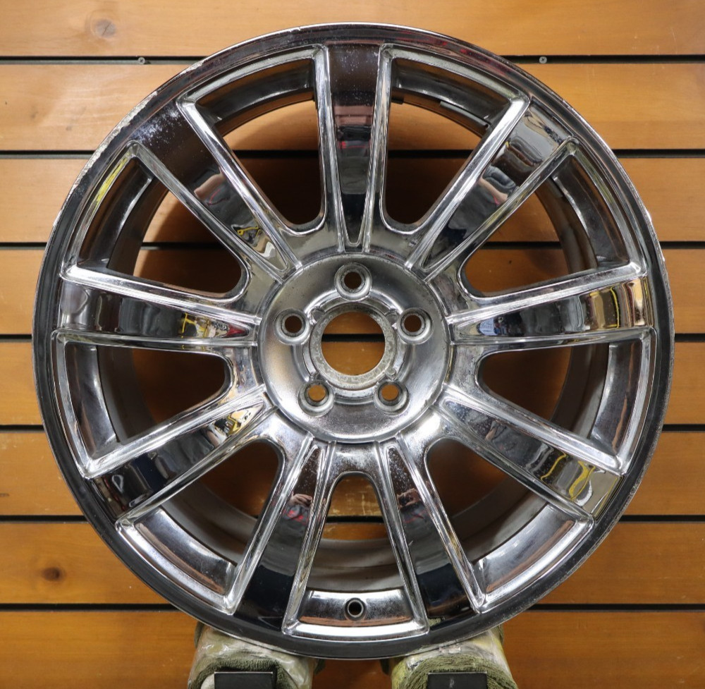 Bentley Continental Wheel Rim 2012 19" Factory Chrome Rim Used 98406