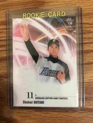 2013 Shohei Ohtani Japanese Rookie Card BBM Hokkaido Nippon-Ham Fighters Japan.