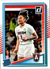 2025 Donruss WNBA #91 Te-Hina Paopao Atlanta Dream Rookie