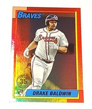 Drake Baldwin 2025 Topps Update  35th Anniversary Rainbow Foil (RC) #U90