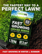 Fast Growing Grass Seed – 1.70KG Premium Quality Lawn Seed for Lawns 12.49 per kilo