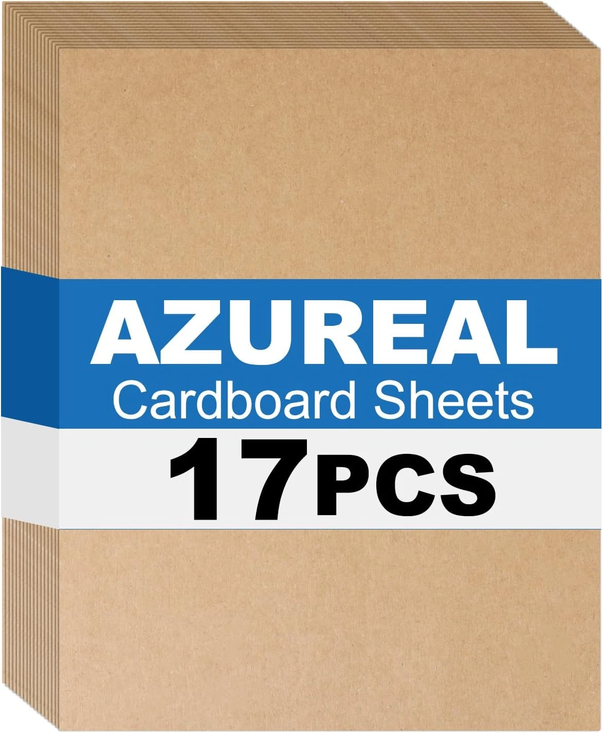 Cardboard Sheets 17P, Chipboard Sheets 8.5 X 11, Kraft Board Thin Cardboard Shee - Picture 1 of 12
