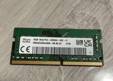 RAM portatile SK Hynix 16 GB 2Rx8 PC4-3200AA HMAA2GS6AJR8N-XN NO AC