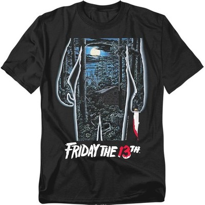 Friday the 13th Movie Poster Men s T Shirt S-5XL Officially Licensed Horror Tee