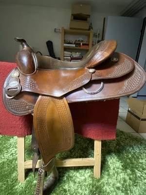 Westernsattel Continental Saddlery, Equiflex, 16 , Morey Fisk, Nr 149, punziert