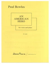 Nathaniel NILES, words by / Sheet music An American Hero 1960