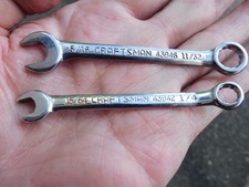 Small Lot Of 2 Sears Craftsman Wrenches Tools