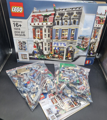 Lego 10218 Creator Expert Pet Shop Zoohandlung mit OVP und Anleitung