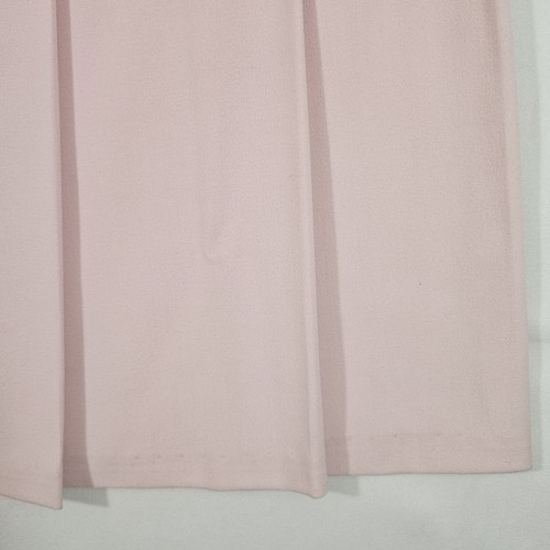 Vtg Tracy Evans Womens Pink Pleated Skirt Size 3 Poly Rayon Spandex Washable USA - Picture 6 of 8
