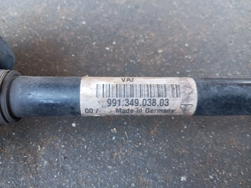 2013-2016 Porsche 911 991 AWD eixo dianteiro eixo CV junta notas do fabricante* - Imagem 4 de 4