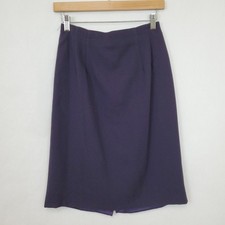 Vintage Talbots Skirt Womens Size 6 Wool Midi Office Straight Pencil Career