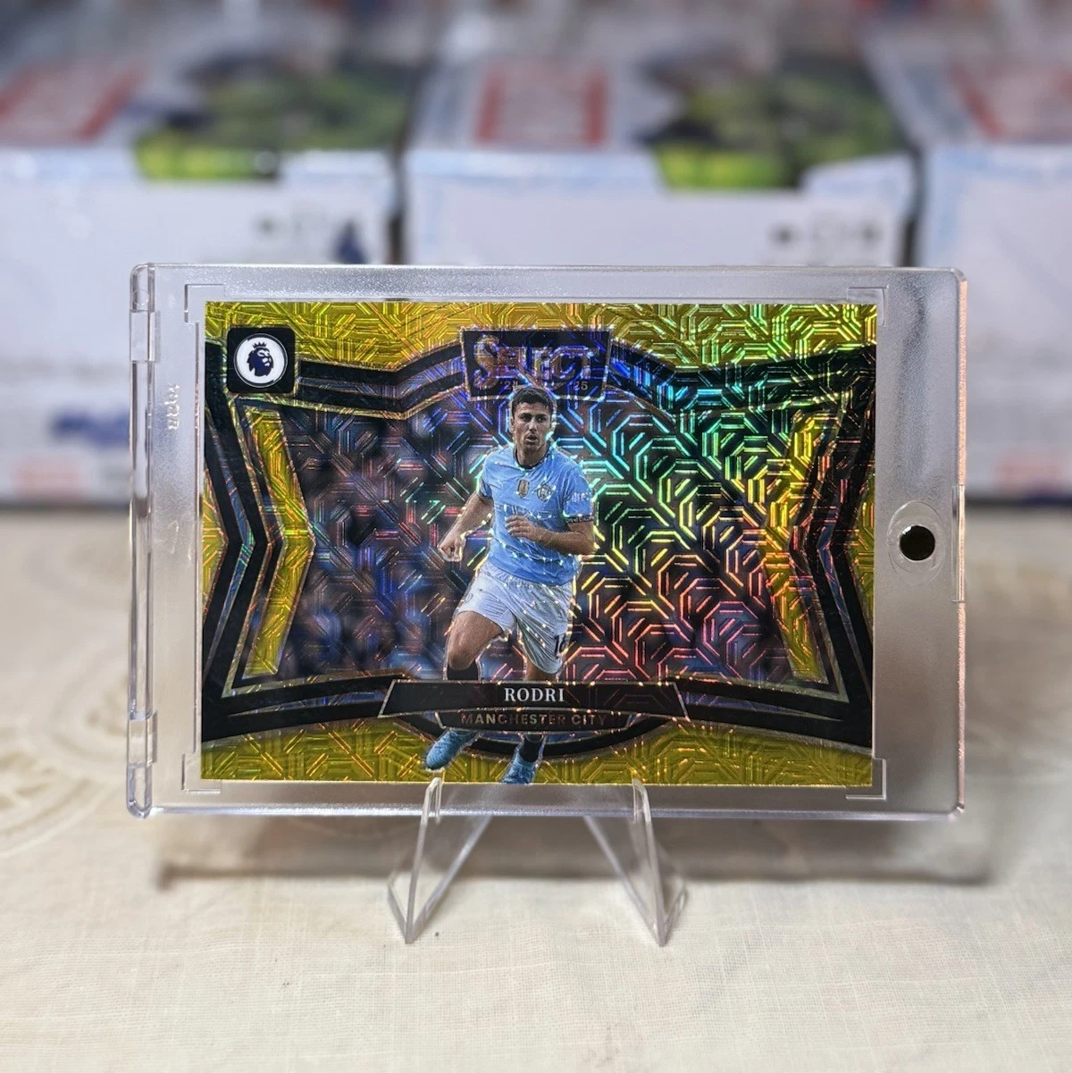 2024-25 Select Premier League Rodri #223 Gold Field Level /10