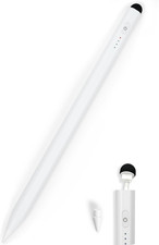 Dual Tip Pencil for Ipad 2018-26: All-Day Battery, Hidden USB-C Port