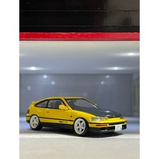 Amateur ification 1/64 Hobby Japan Honda CR-X SiR EF8 Yellow