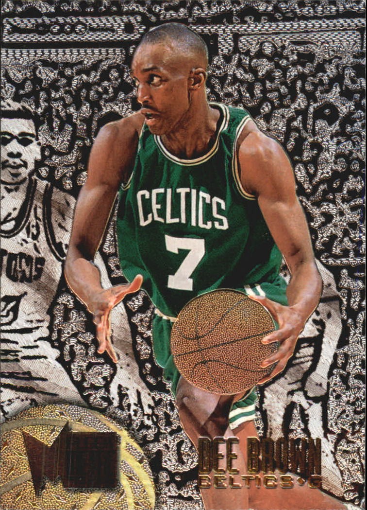 1995-96 Metal Silver Spotlight #5 Dee Brown - BSK