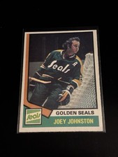 Joey Johnston 1974-75 Topps Hockey NM-MT Golden Seals 185