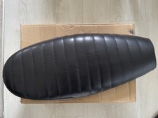 BAAK Heritage Black Leather Seat for LC Triumph T100/T120/Scrambler (2016+)