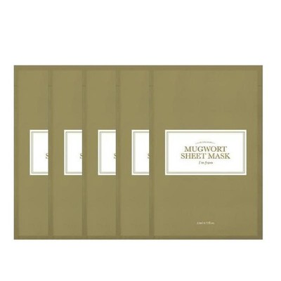 I'M from Mugwort Sheet Mask 23Ml (0.77Oz) 5Ea