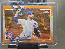 2021 Topps Chrome Sapphire Edition #184 Tyler Chatwood Chicago Cubs Orange /25